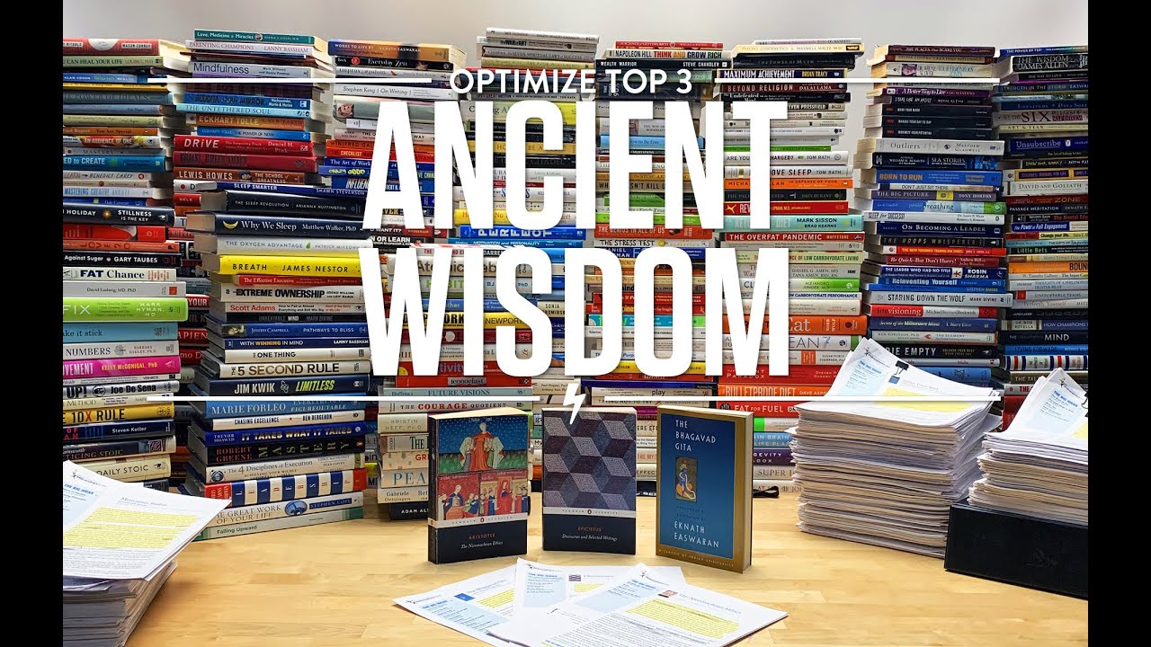 My Top 3 ANCIENT WISDOM Books of All Time (+ a Life-Changing Idea From Each!)