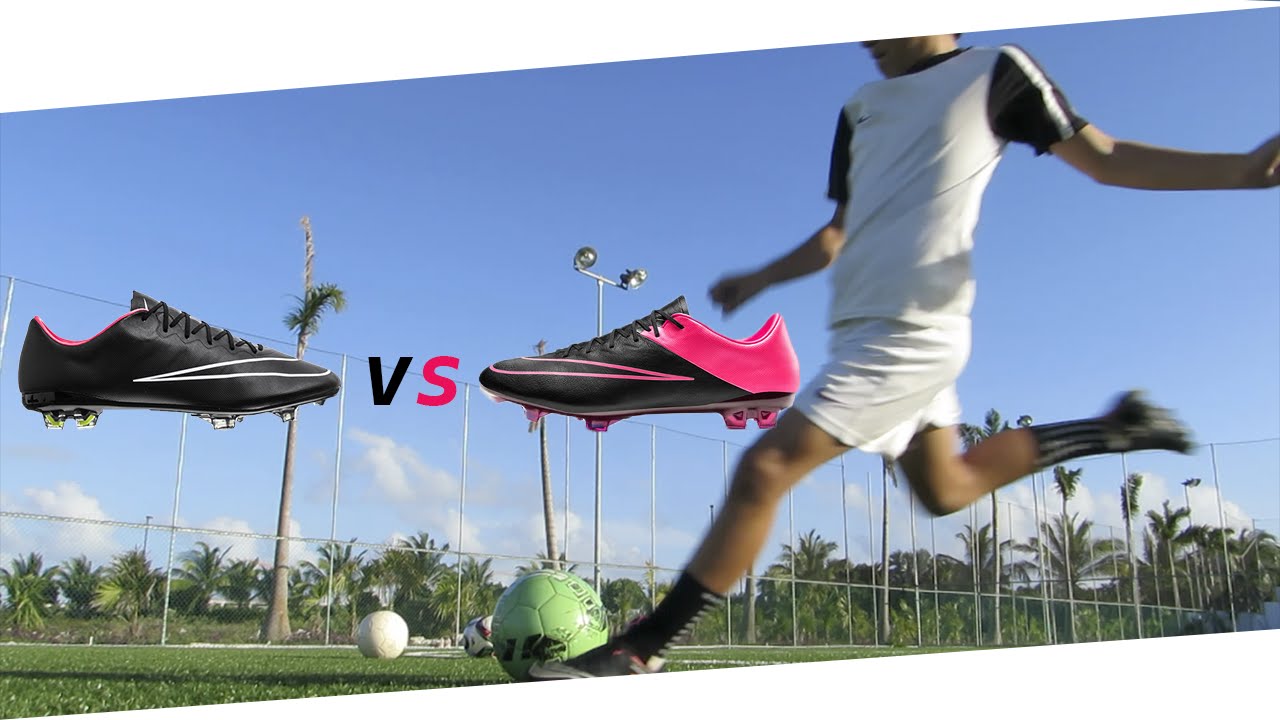 BOOT BATTLE :  NIKE mercurial vapor x vs NIKE mercurial vapor x tech craft