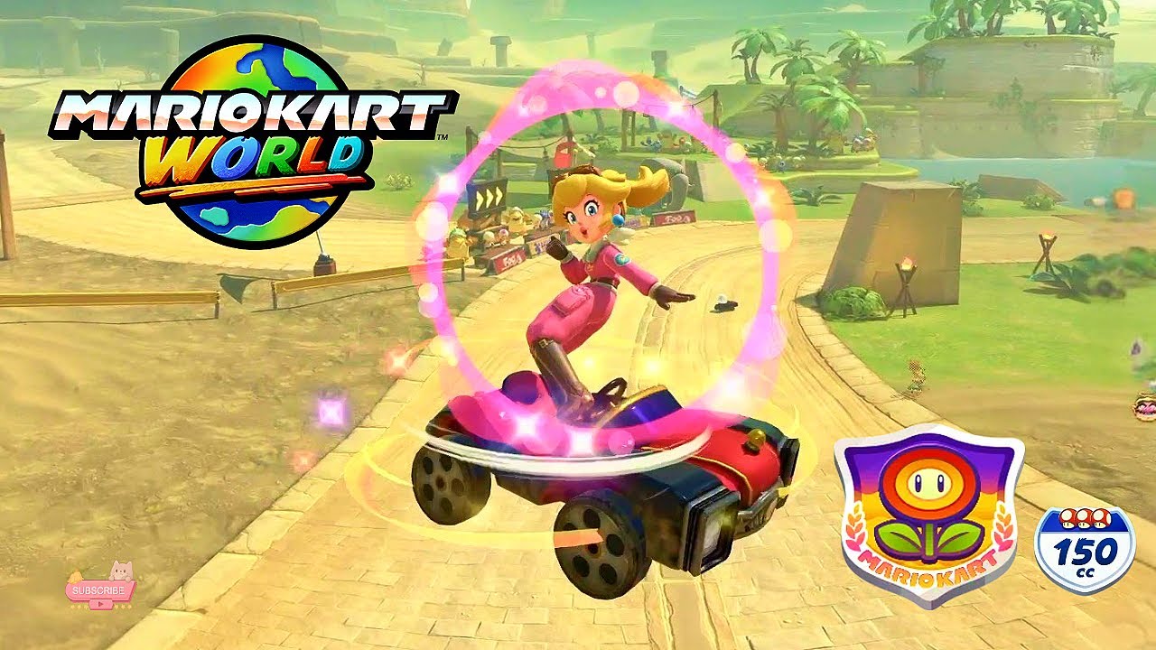 Flower Cup 3-Star Victory | Mario Kart World 150cc