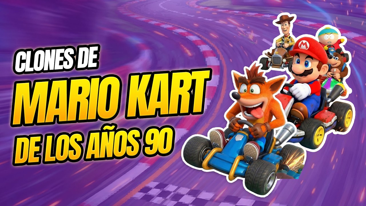 21 CLONES de Mario KART de los años 90 (algunos eran mejores…)