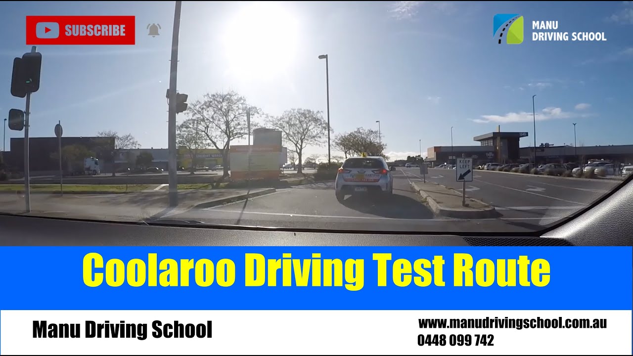 Coolaroo Driving Test Route Australia With Manu Driving School