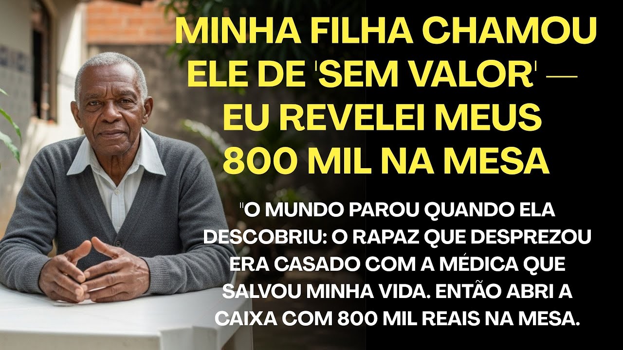 Minha filha chamou o rapaz da obra de ‘sem valor’ — ele é o marido da médica que me salvou.