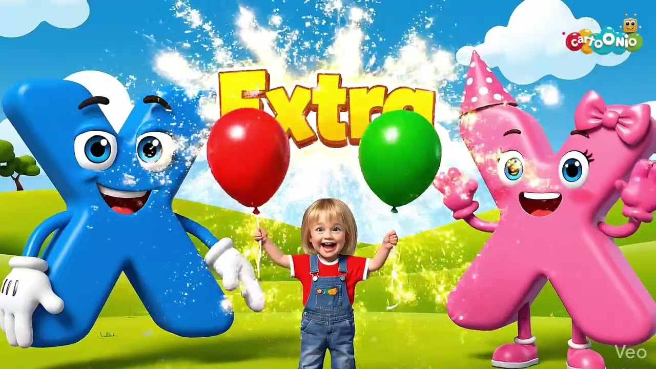 Letter X Sound for Kids (Episode 24) | X for X-Ray, Xylophone & Xigua | Preschool Learning