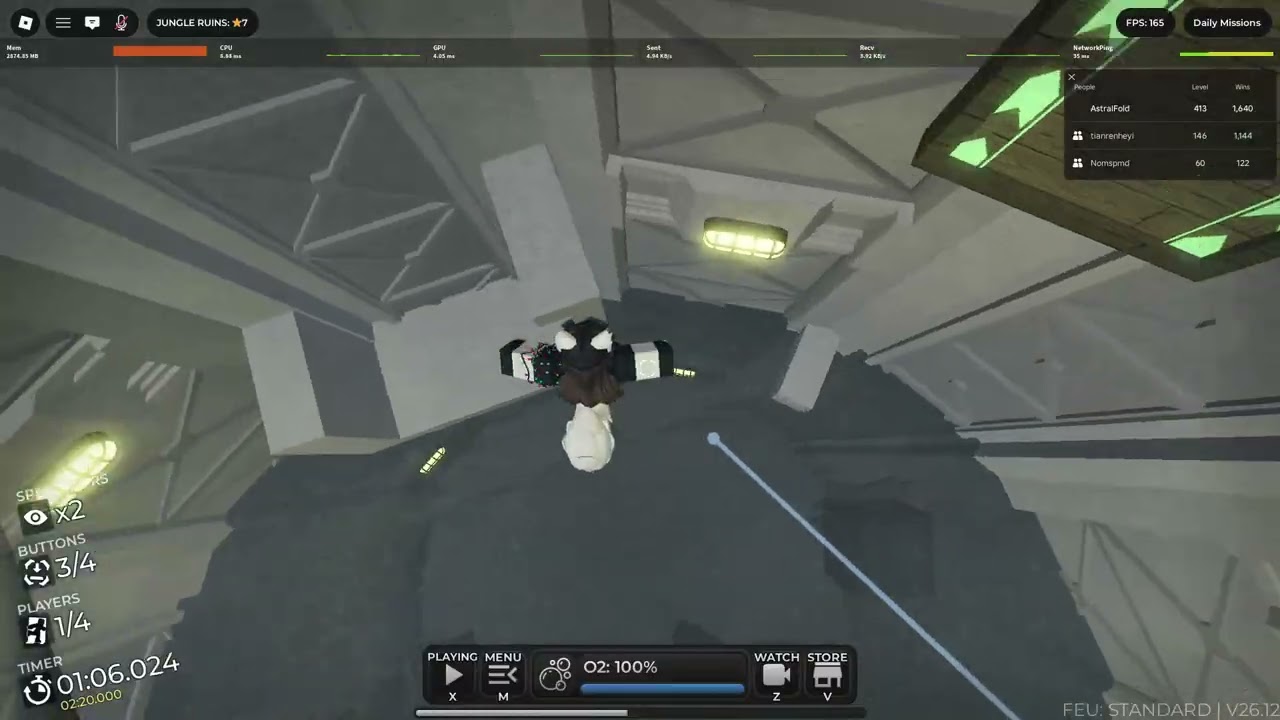 Jungle Ruins | FEU/Flood Escape Ultimate 7⭐[Archived Map]