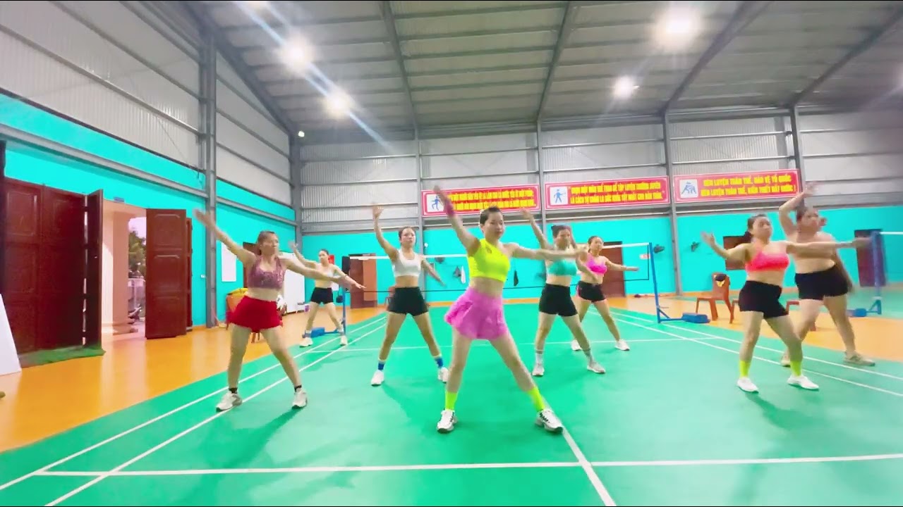 Bài Aerobics Tổng Hợp Giúp Giải Phóng CaLo Đốt Cháy Mỡ Thừa Toàn Thân | Hà Còi Aerobics 