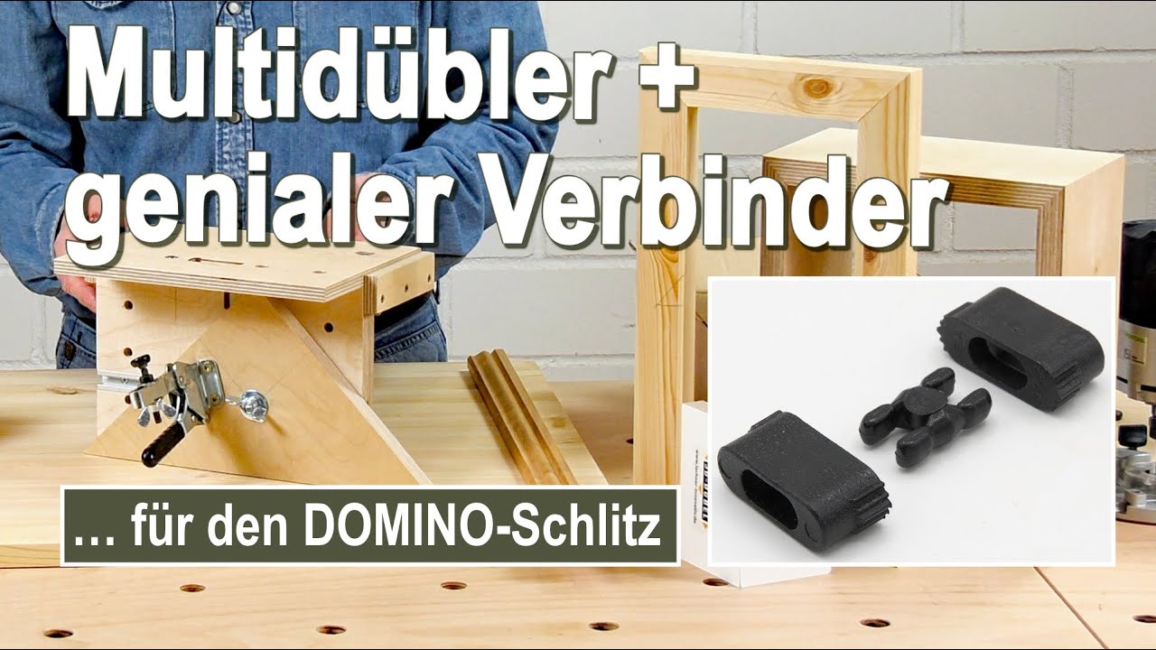Multid&uuml;bler und genialer Verbinder f&uuml;r DOMINO-Schlitz