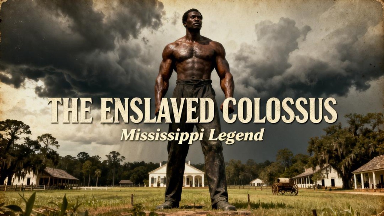 The Giant Of Mississippi — The Enslaved Colossus Who Broke The Whip And The Will Of His Owners