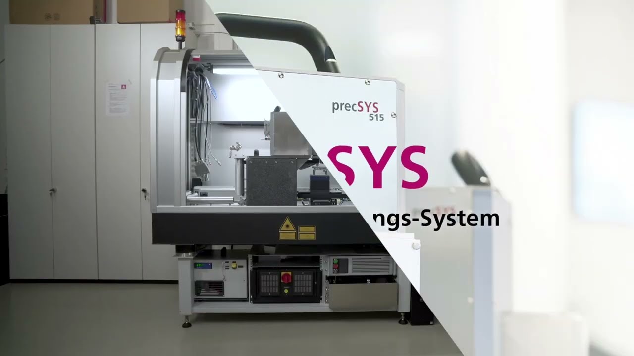 SCANLABs precSYS Scan-System für die industrielle Laser-Mikrobearbeitung