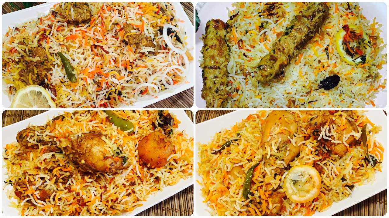 4 Best Biryani Recipes For Eid | eid ul fitr 2021 | dawat recipes | 4k [spice cuisine]