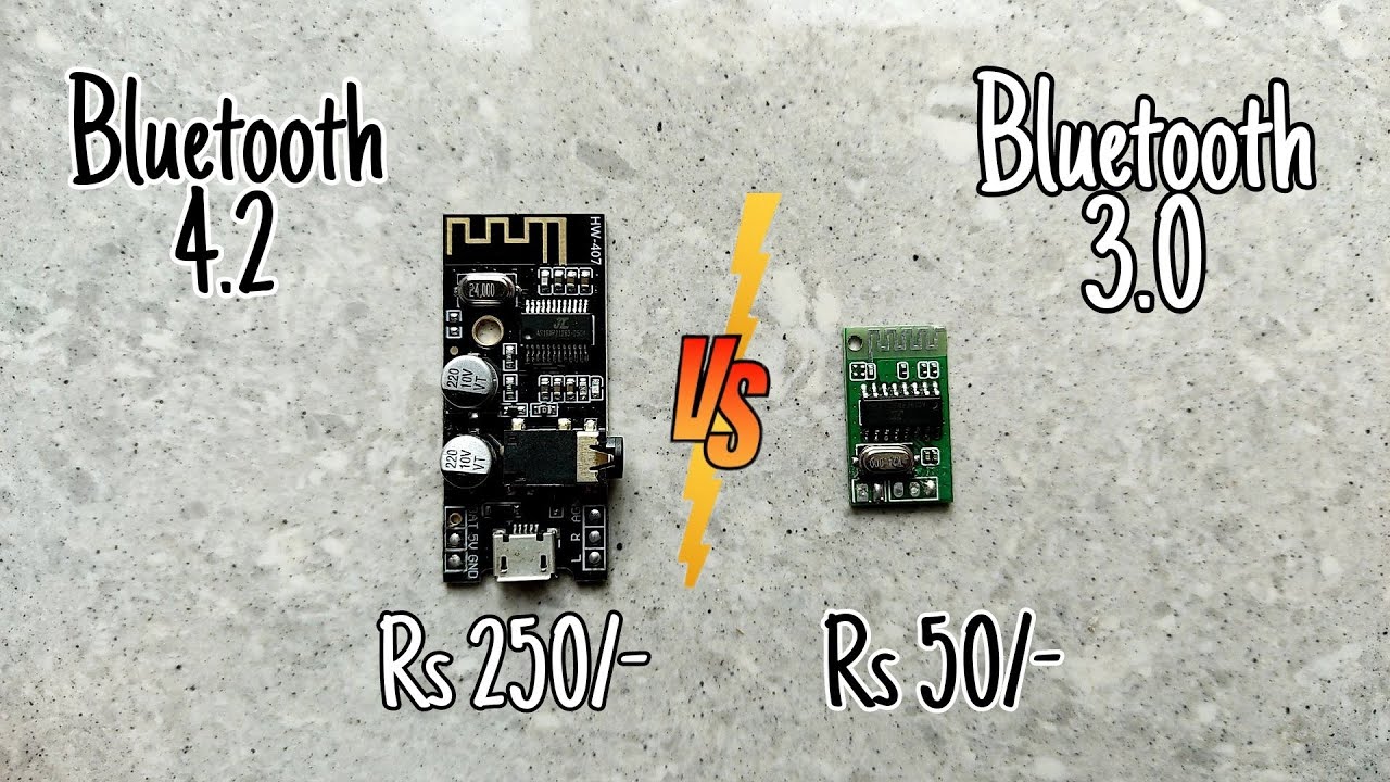 MH-M28 Bluetooth Audio Module| Bluetooth 4.2 vs Bluetooth 3.0(Sound Test).