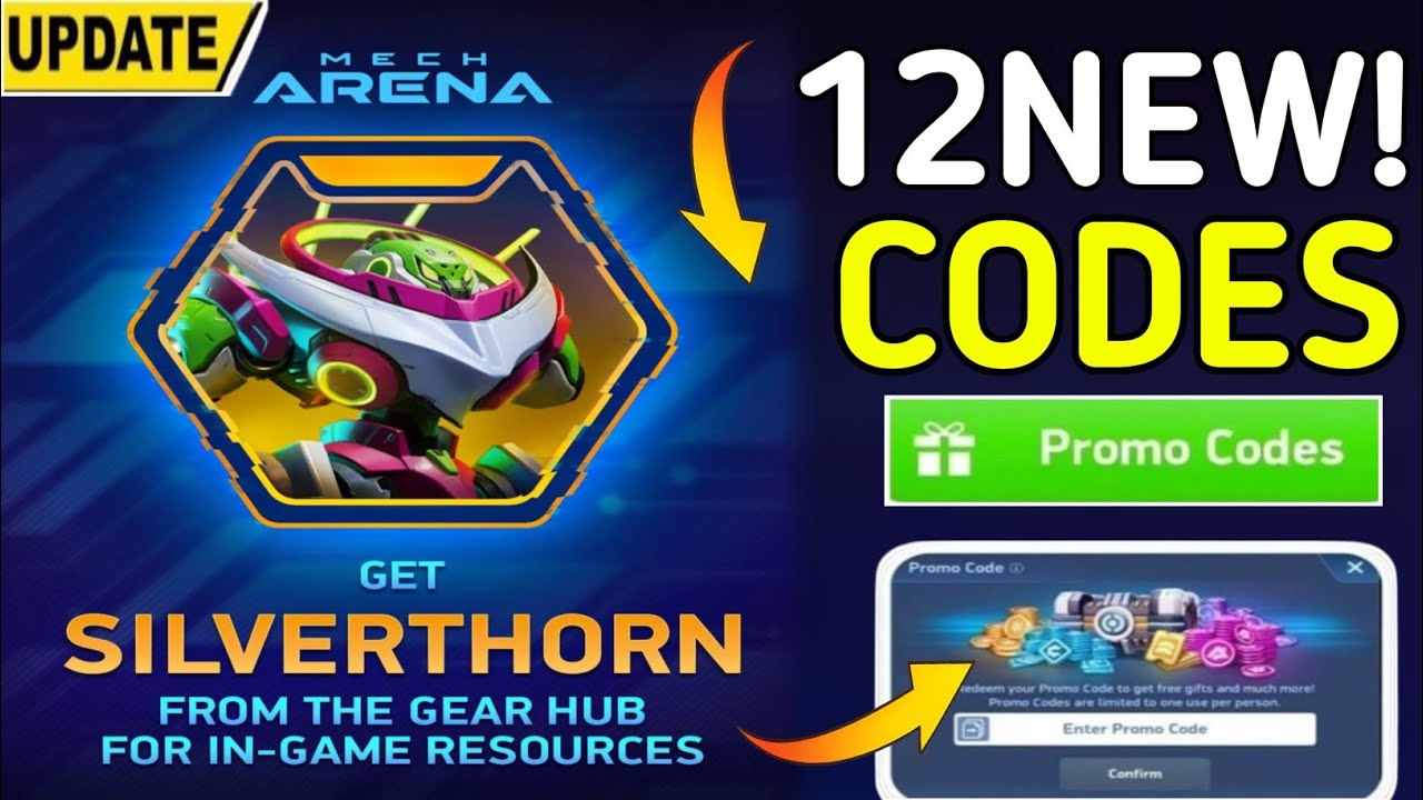 ⚠️ ЭКСКЛЮЗИВНЫЕ ⚠️ ПРОМОКОДЫ ДЛЯ MECH ARENA 2026 - ПРОМОКОДЫ ДЛЯ MECH ARENA 2026