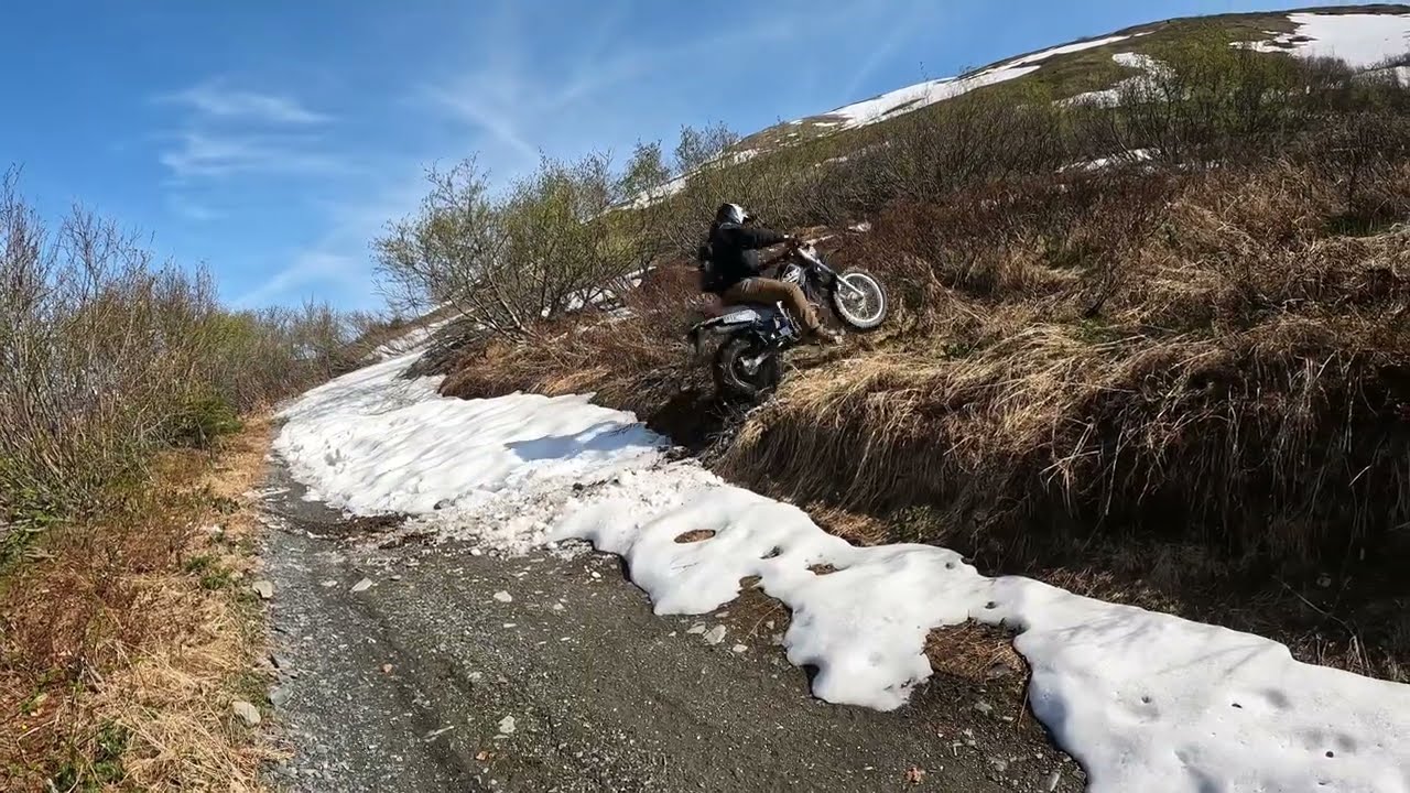 TW200’s near Seward, AK
