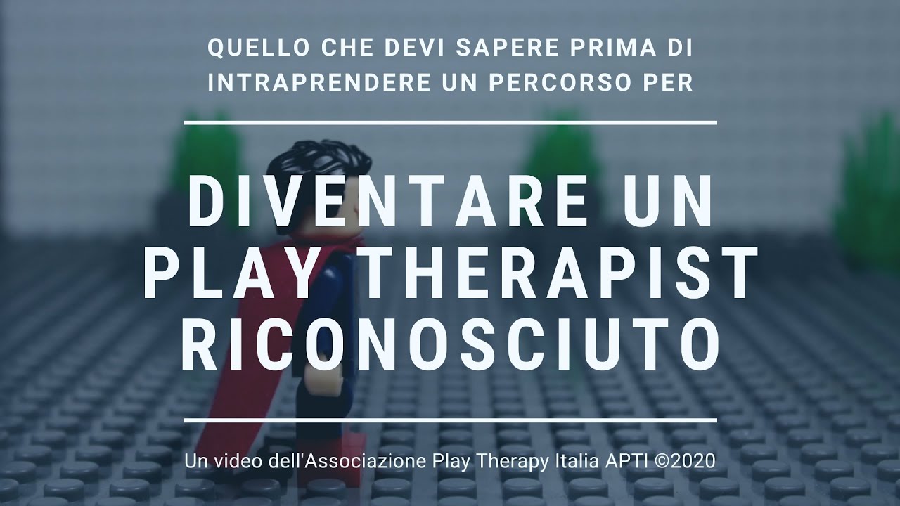 Cosa è la Play Therapy e come diventare un Play Therapist riconosciuto APTI