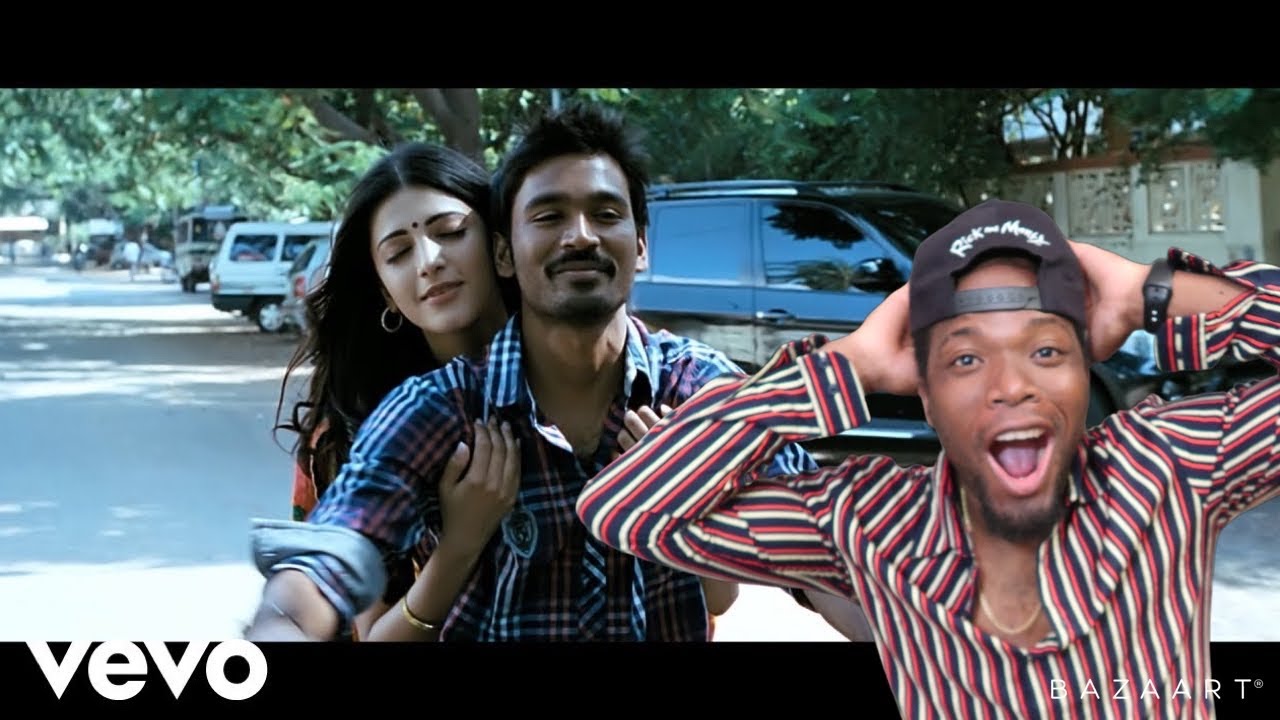 3 - Nee Paartha Vizhigal Video | Dhanush, Shruti | Anirudh (REACTION)