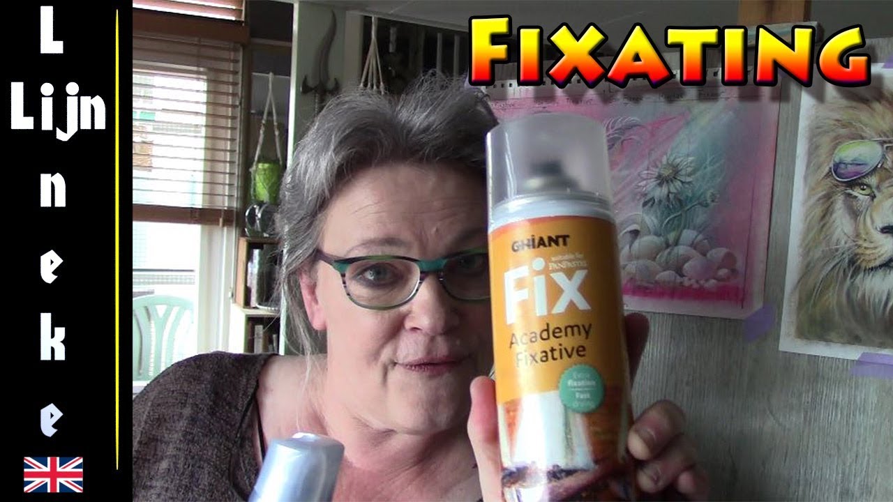 Fixating your drawing - Fixative versus Hairspray test