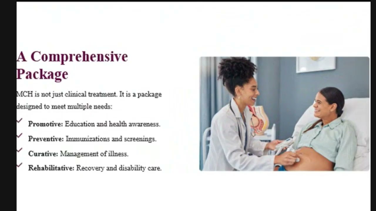 Lesson 1:  Introduction to Maternal Newborn Child Health