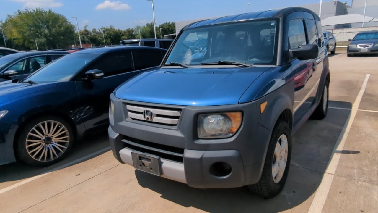 2007 Honda element manual transmission AWD