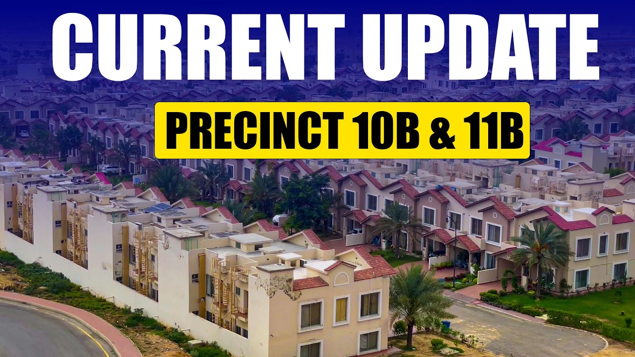 Current Update | Precinct 10B 11B | Bahria Town Karachi #realestate #karachi #property