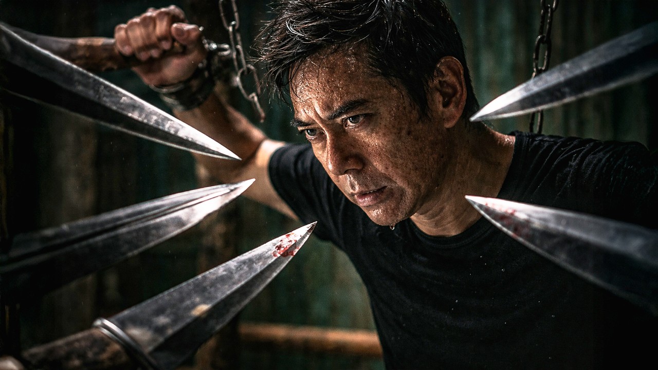 الكل كان مفكره جبان, لحد مبيتخطف من زعيم عصابة ميعرفش أنه مقاتل قديم هو وعياله هيندموه وينتقمو ملخص