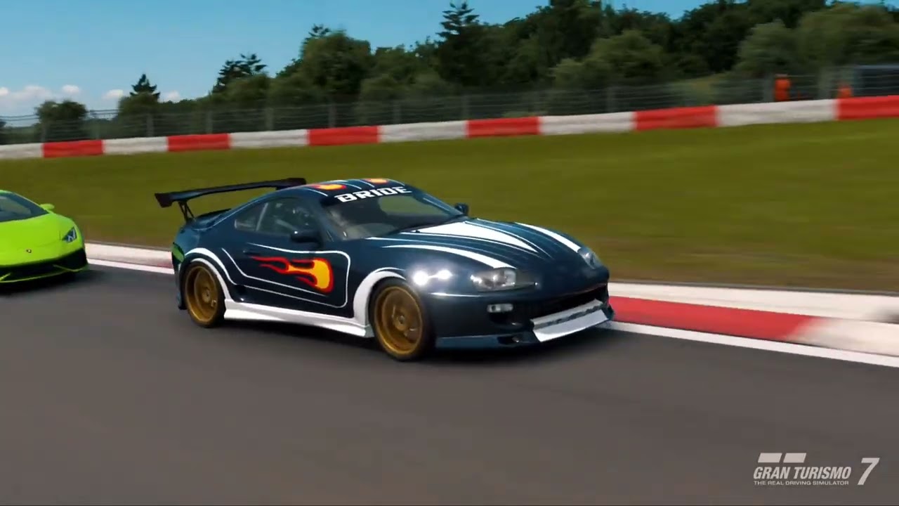 Blacklist # 13 Toyota Supra from NFS Most Wanted in Granturismo 7