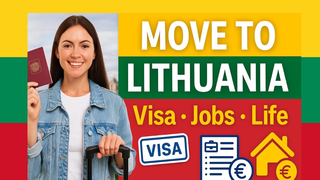 Lithuania Immigration Guide 2025 🇱🇹  Visa, Jobs & Life After Arrival