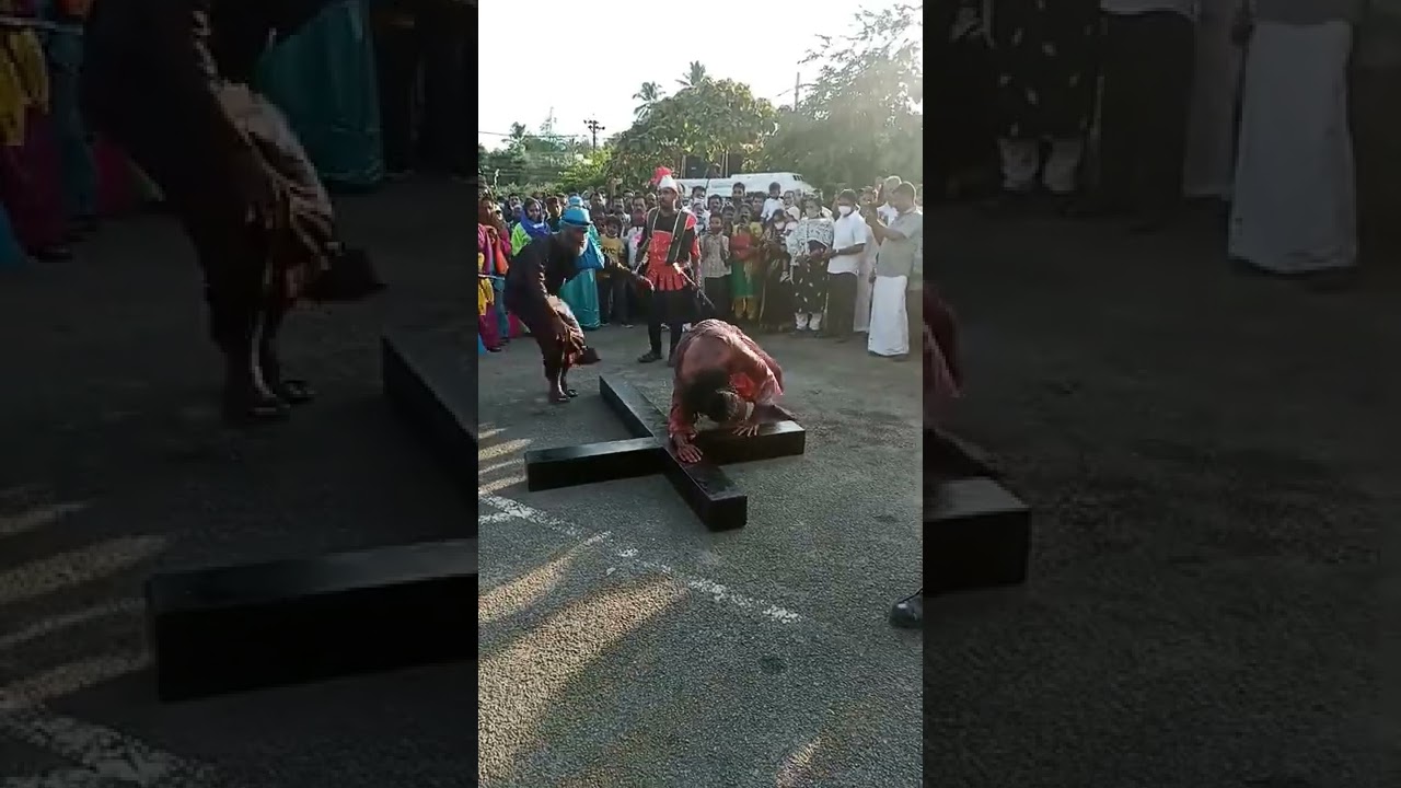 Good Friday Procession at Angamaly Basilica Church | Jesus Crucifixion | MyhomeMylife