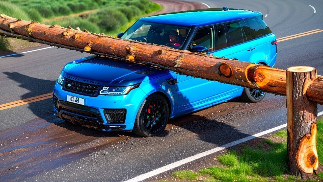 Car vs Log Trap | ARK Games | BeamNG Drive