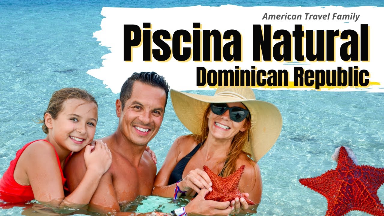 Piscina Natural Dominican Republic - Family Travel Vlog #AmericanTravelFamily 😀