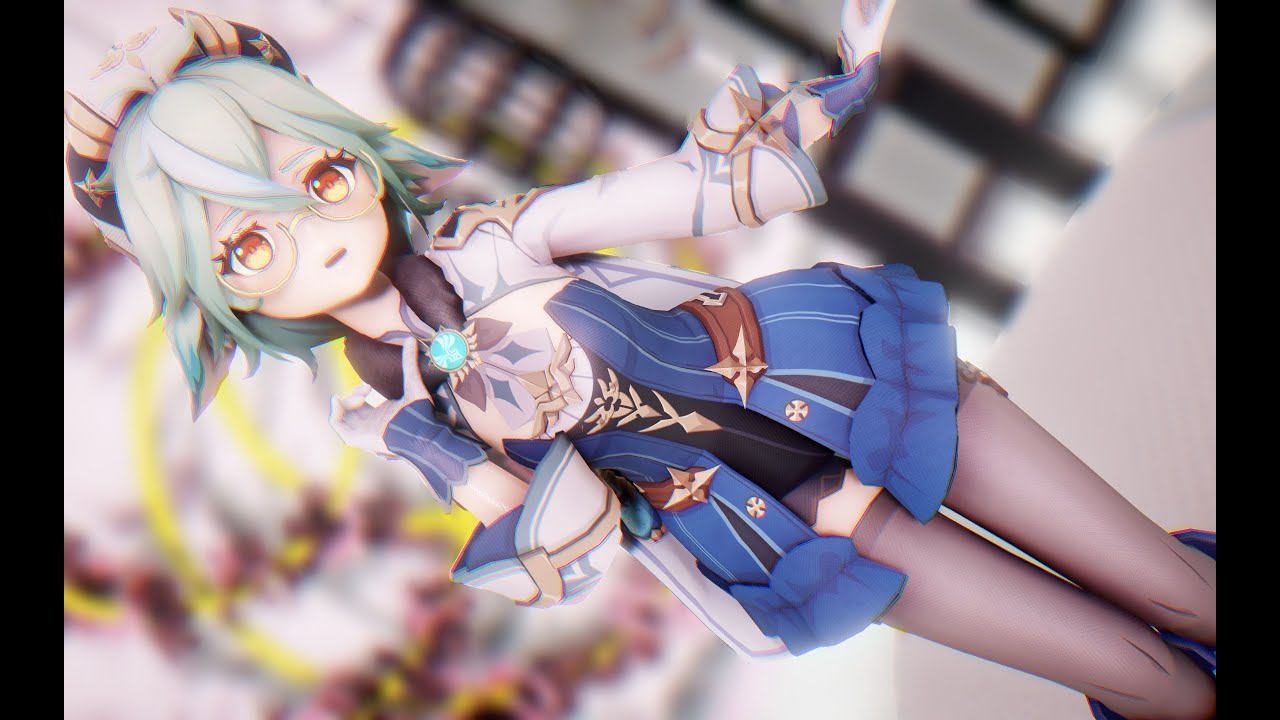 【Genshin Impact MMD/4K/60FPS】Sucrose【Cute Medley Idol Sounds】