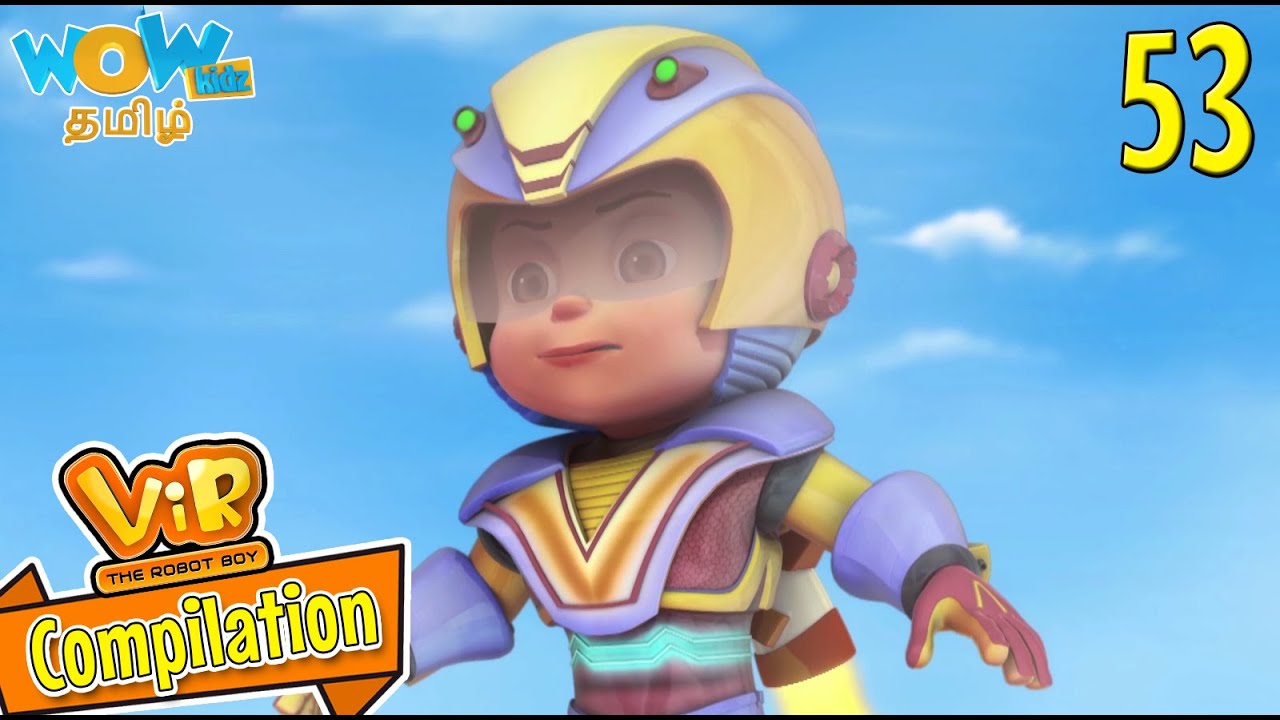 Vir The Robot Boy In Tamil | Compilation 53 | WowKidz தமிழ்