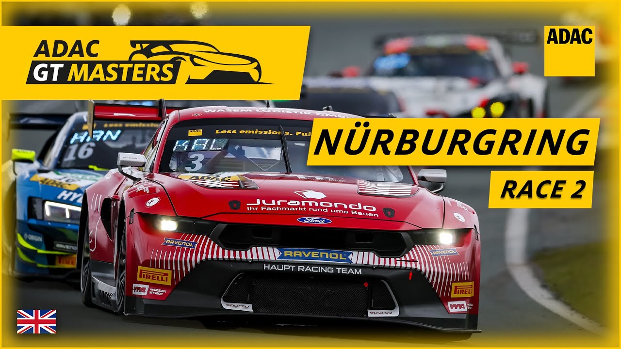 RE-LIVE 🔥 Race 2 at the Nürburgring | ADAC GT Masters 2025