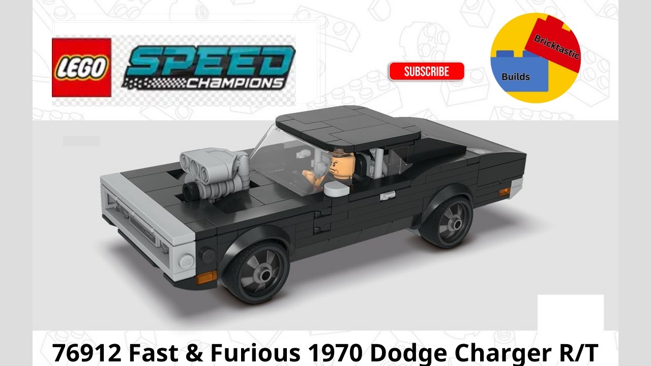 76912 Fast and Furious 1970 Dodge Charger RT Instruction Booklet #lego #fastandfurious #instructions