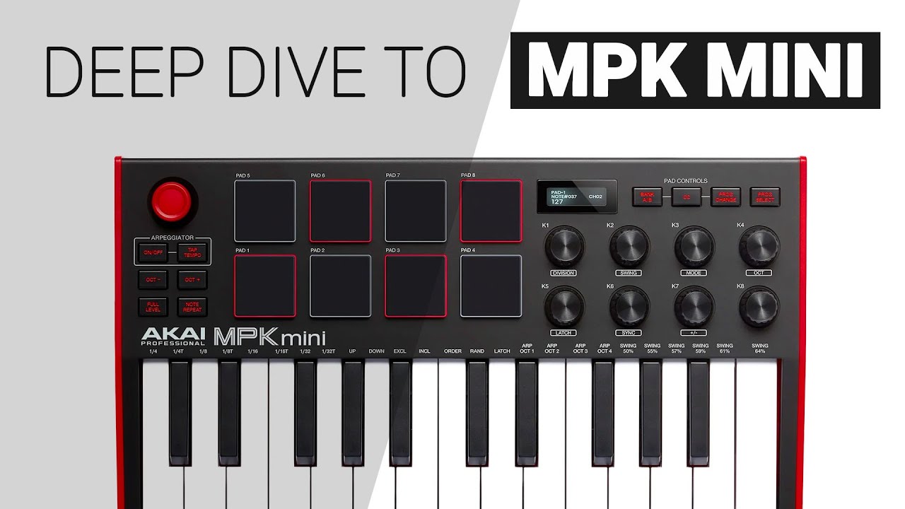 Подробное руководство по AKAI MPK MINI