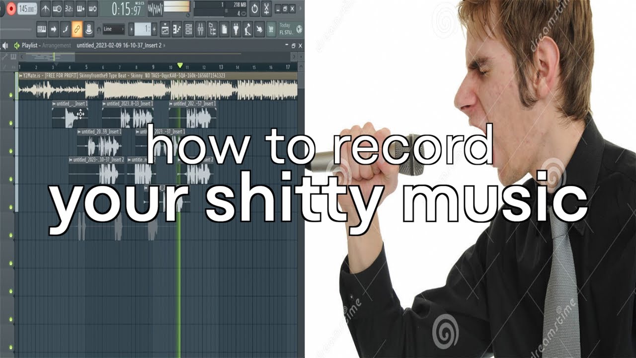 how to record your shitty music