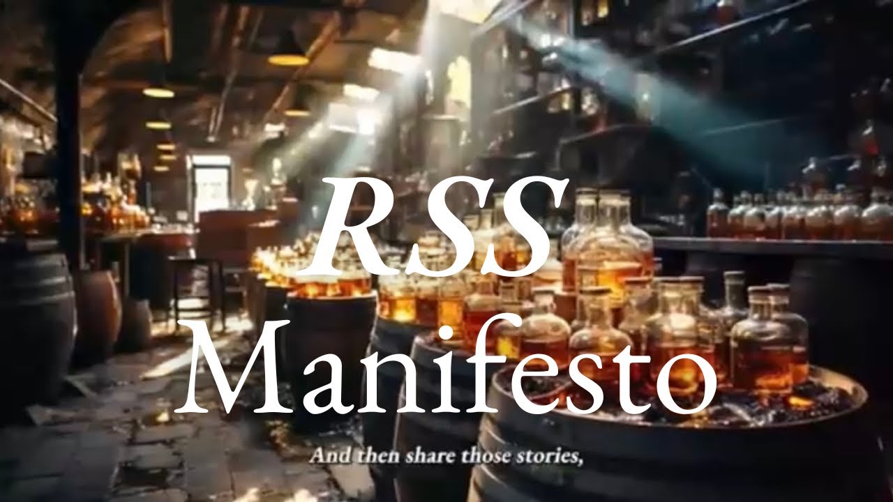 The Rare Spirits Society MANIFESTO