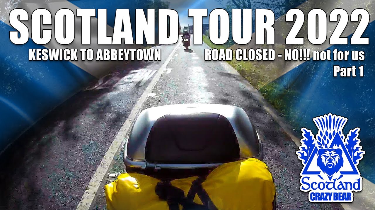 Honda VFR800 Scotland Tour 2022 Part 1. Lake District