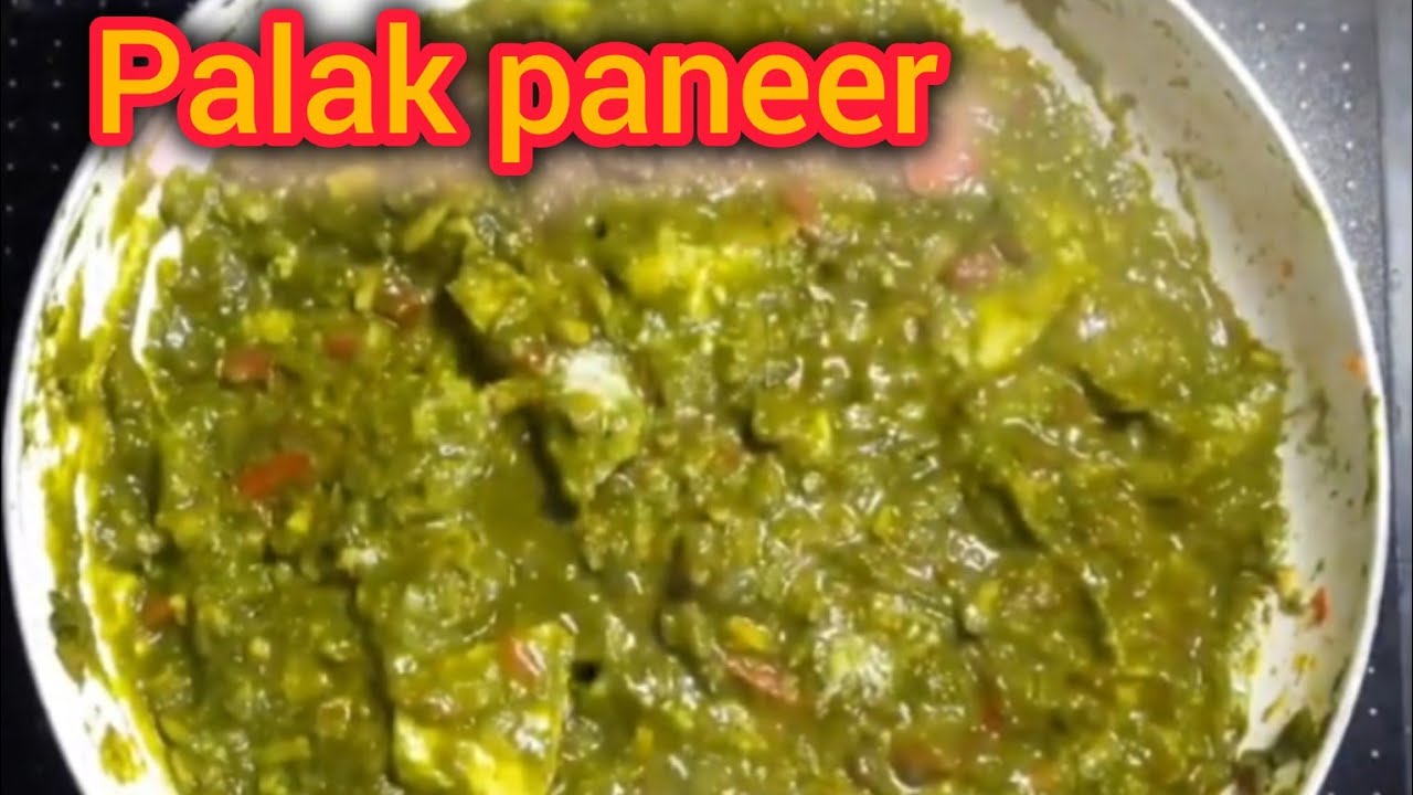 Palak paneer recipe in tamil/பாலக் பன்னீர் /Paneer Recipes / Sidedish for  chapathi