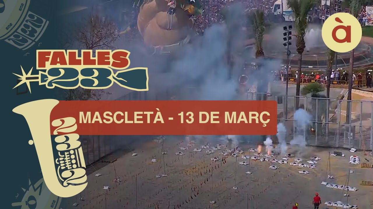 🔥 Mascletà del 13 de març del 2023 disparada per la pirotècnia Zarzoso -  Falles