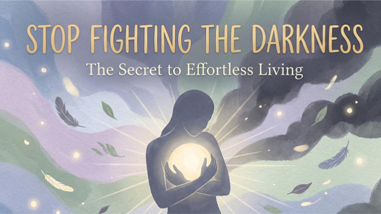 STOP FIGHTING THE DARKNESS - The Secret to Effortless Living