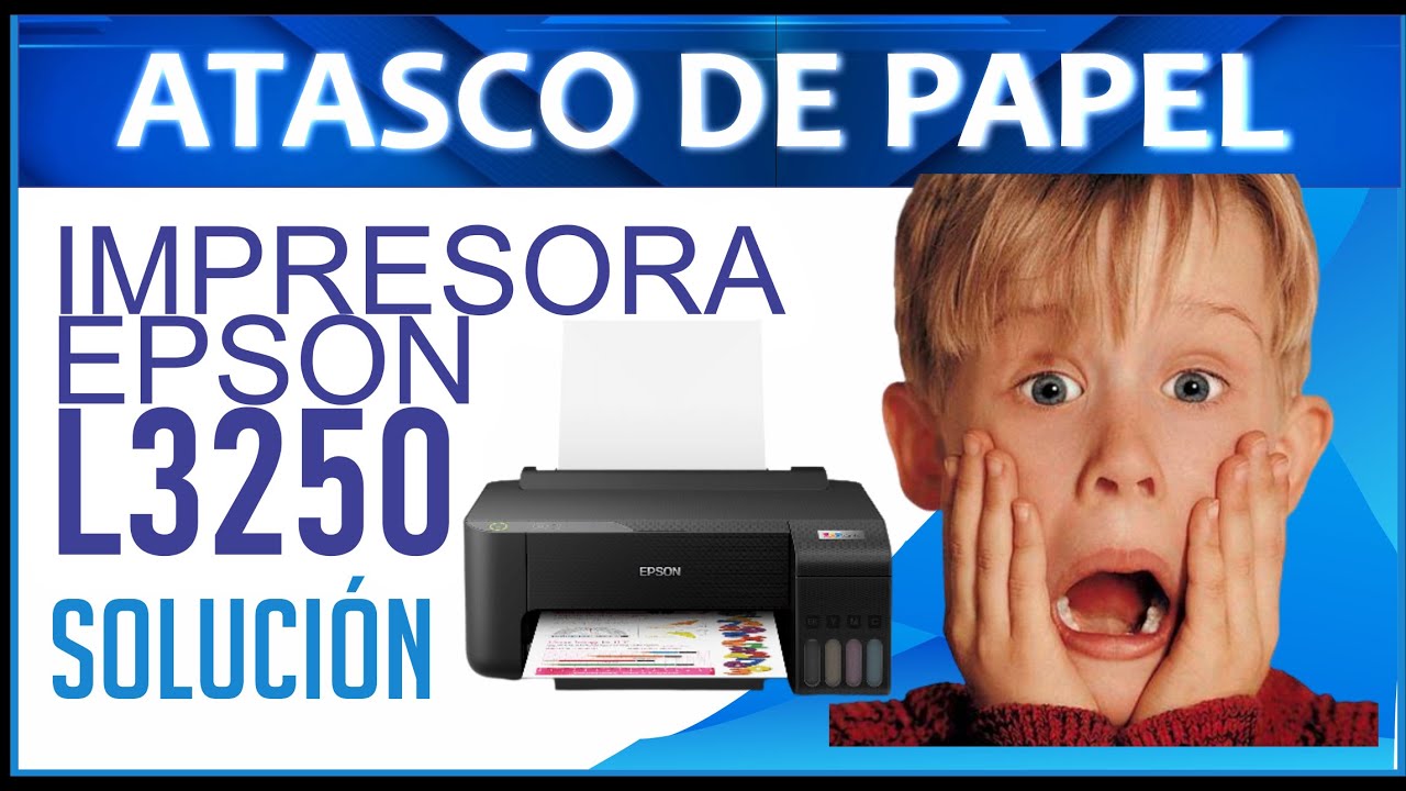 Atasco de papel Impresora Epson L3250