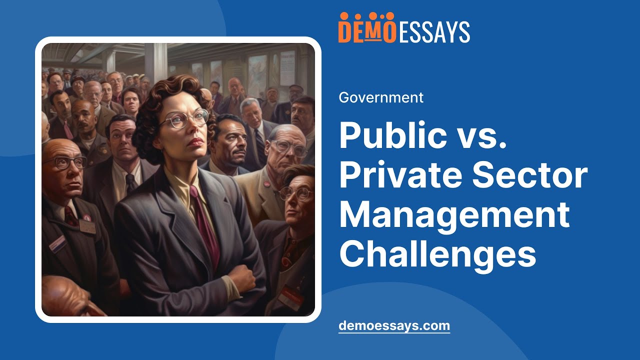 Public vs. Private Sector Management Challenges - Essay Example