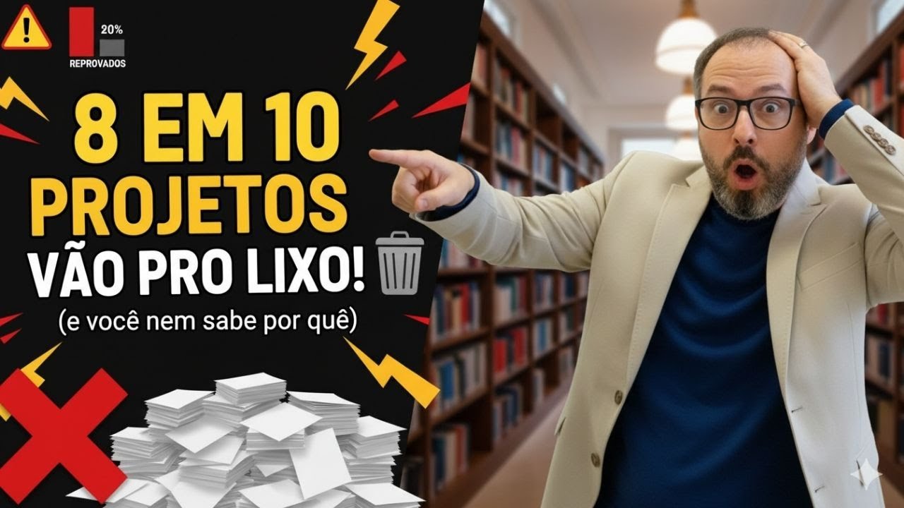 Por Que 8 em Cada 10 Projetos de Mestrado Vão Direto Pro LIXO? 🗑️