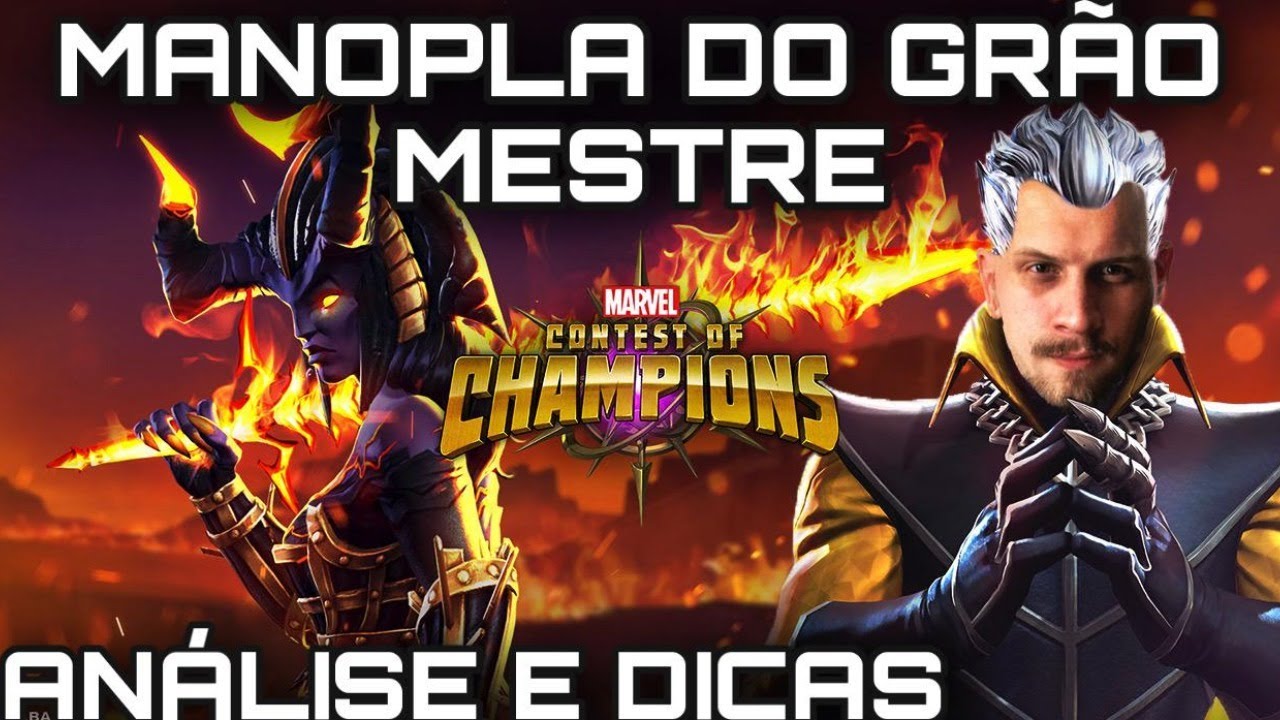 [LIVE] MANOPLA DO GRÃO MESTRE - TENTATIVA DE CONCLUSÃO | Marvel Torneio de Campeões