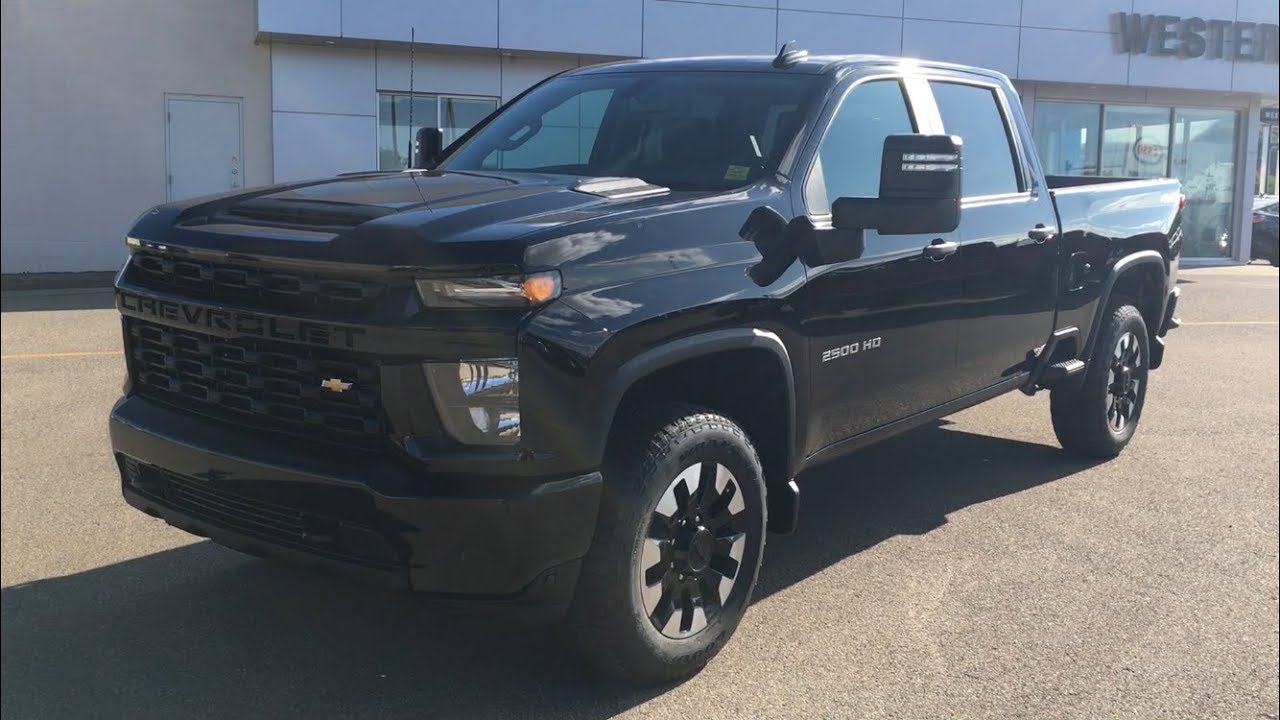 2020 Silverado 2500HD Custom GAS Review