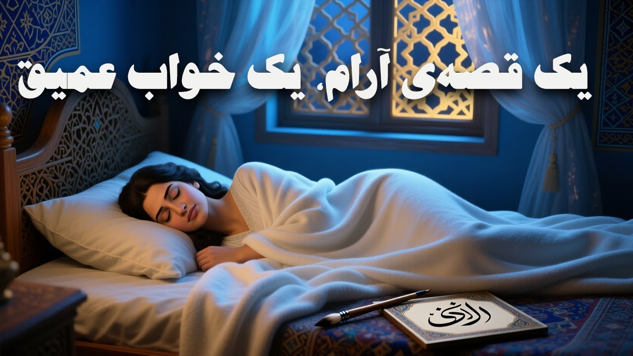 قصه‌ای آرام و الهام‌بخش برای خواب عمیق شبانه | نقش نگارگر و پادشاه