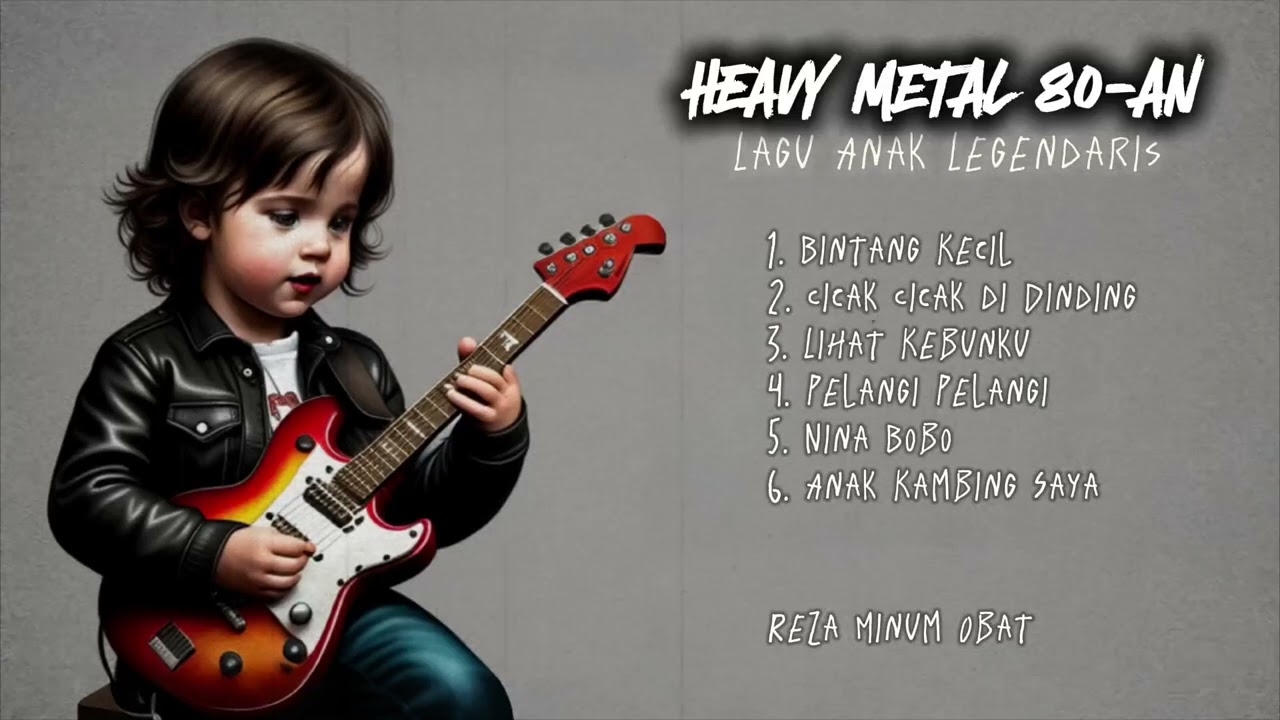 80's Heavy Metal Track List - Lagu Anak Legendaris