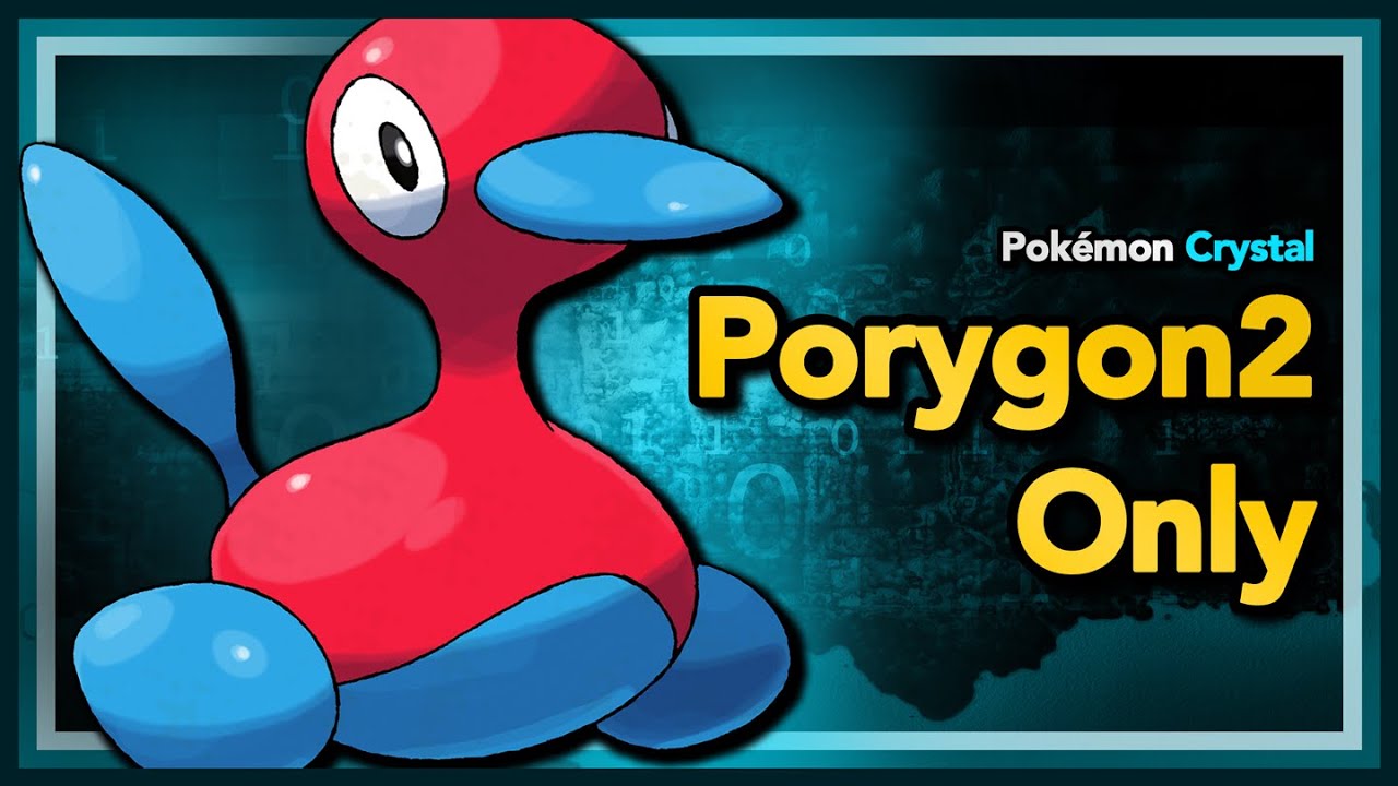 How fast can I beat Pokémon Crystal with Porygon2 only? - Pokémon Crystal Solo Challenge