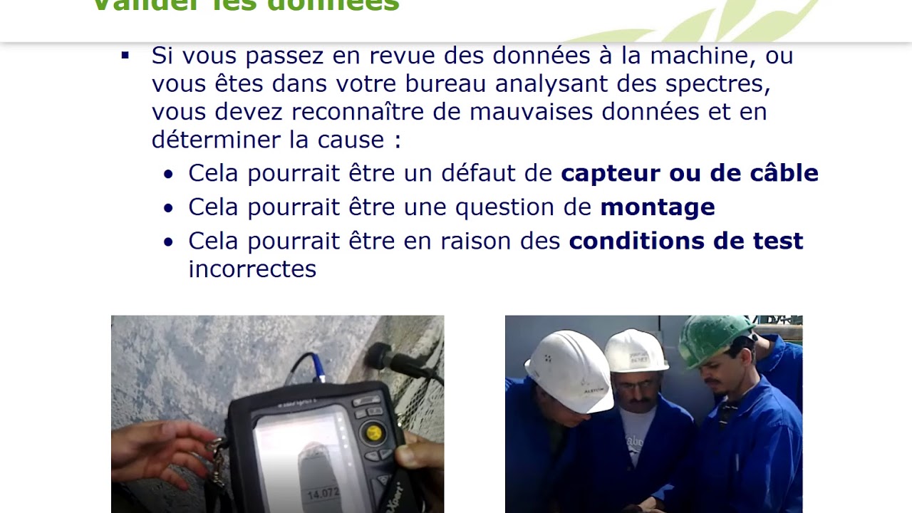 Formation en analyse vibratoire (Partie 2)
