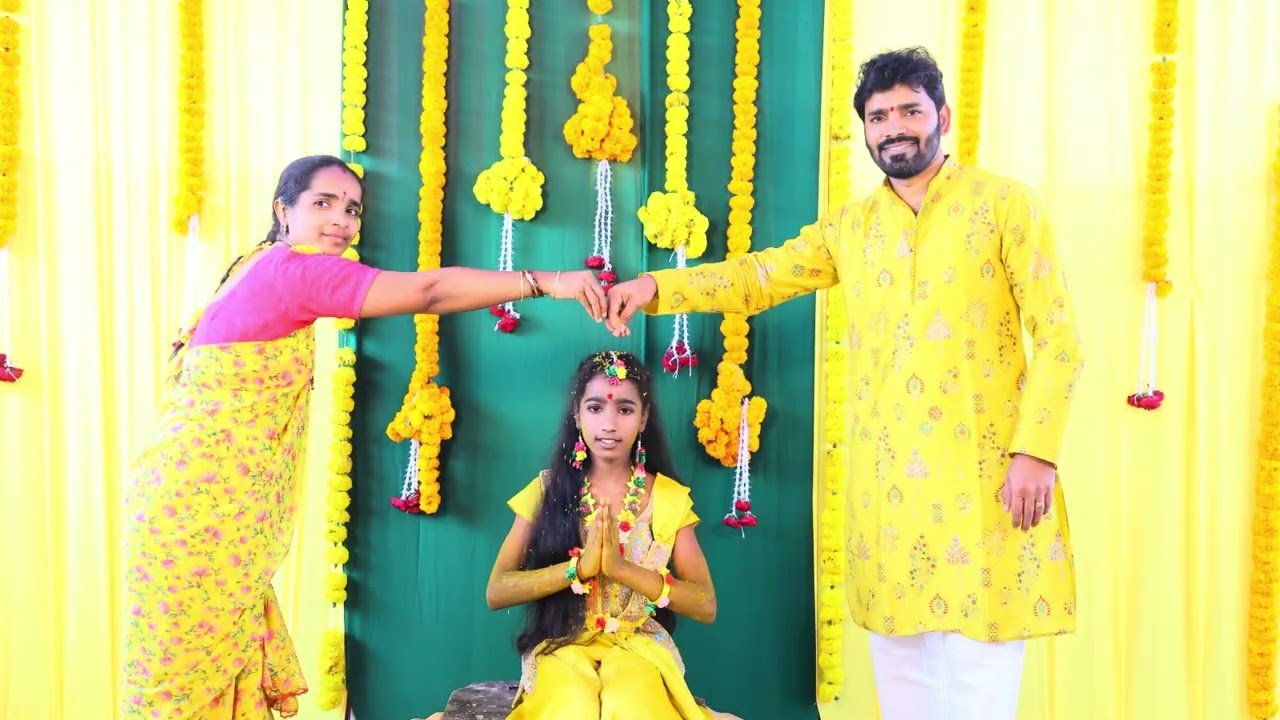 Chitti’s haldi celebrations