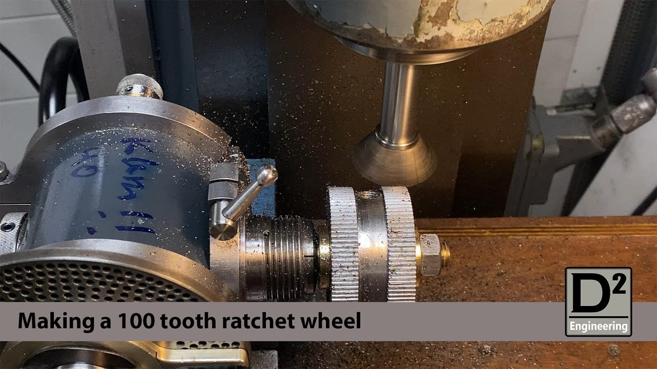Tripet MHP500 - remaking a ratchet wheel